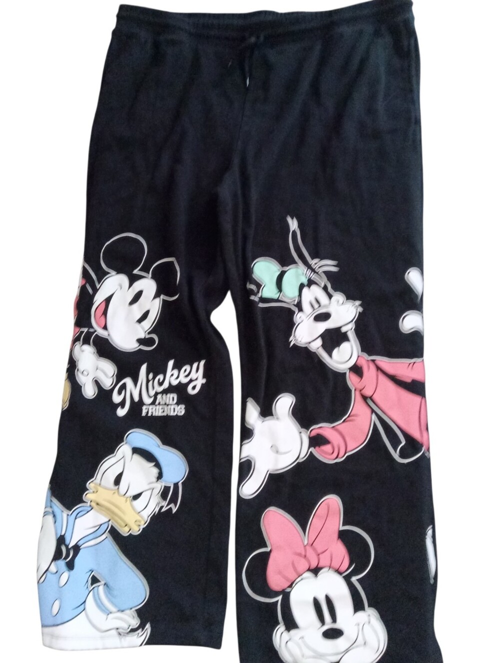 Women's Plus Size 2X Disney Mickey Mouse Sweat Pants